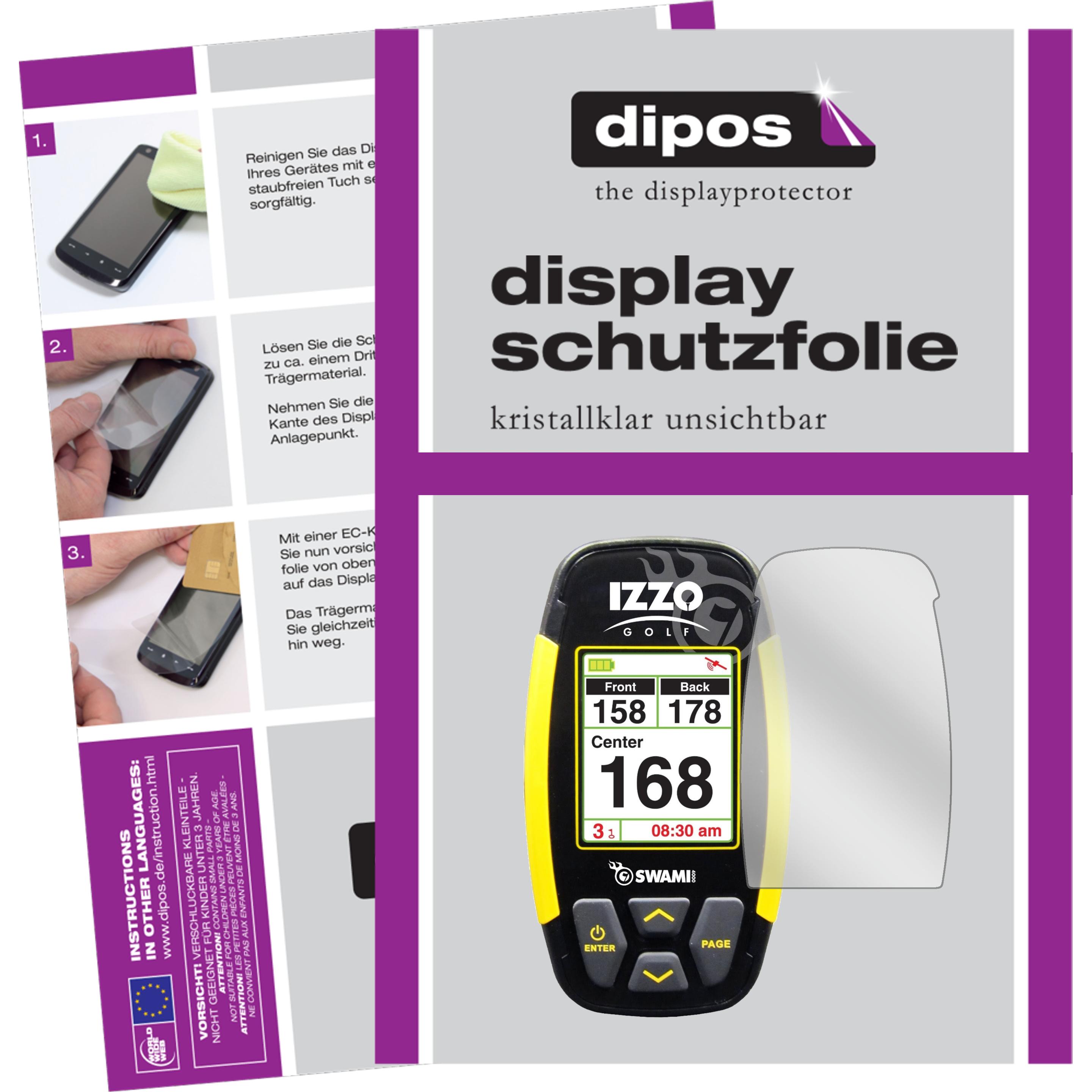 Dipos, Fahrzeug Navigation Zubehör, Displayschutzfolie Crystalclear