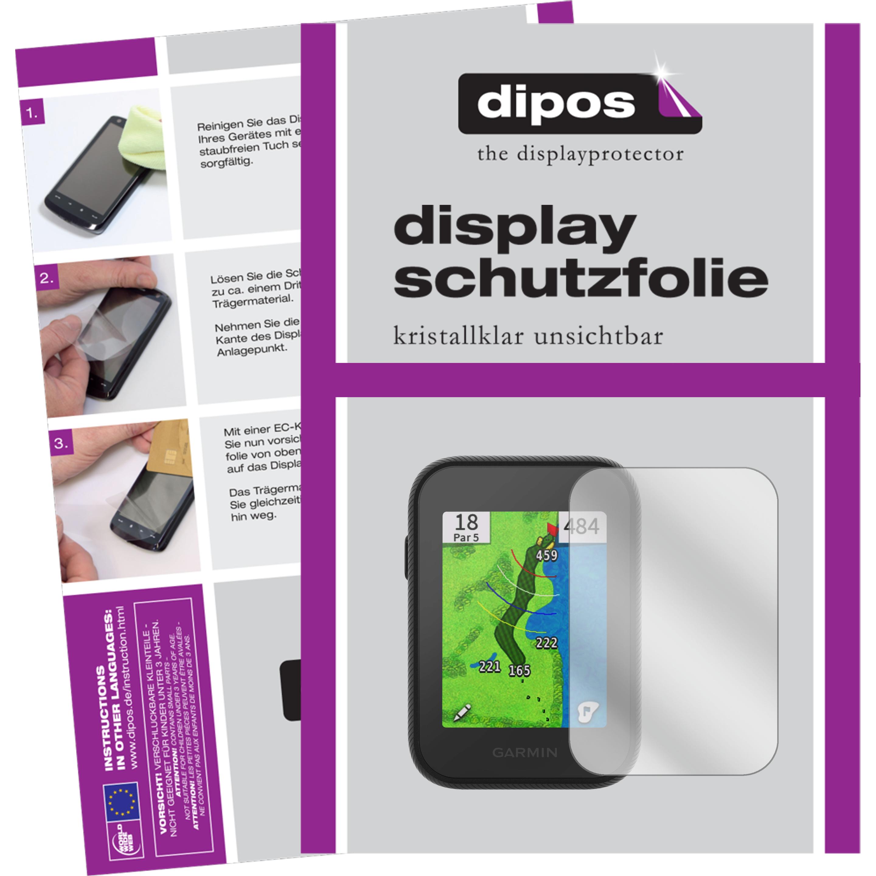 Dipos Displayschutzfolie Crystalclear, Smartwatch Schutzfolie, Transparent