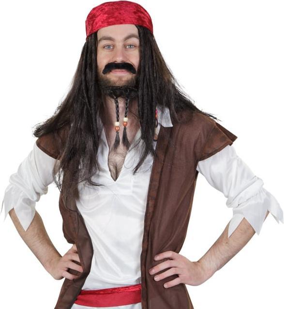 Actual product image Boland Tobias with bandana wig