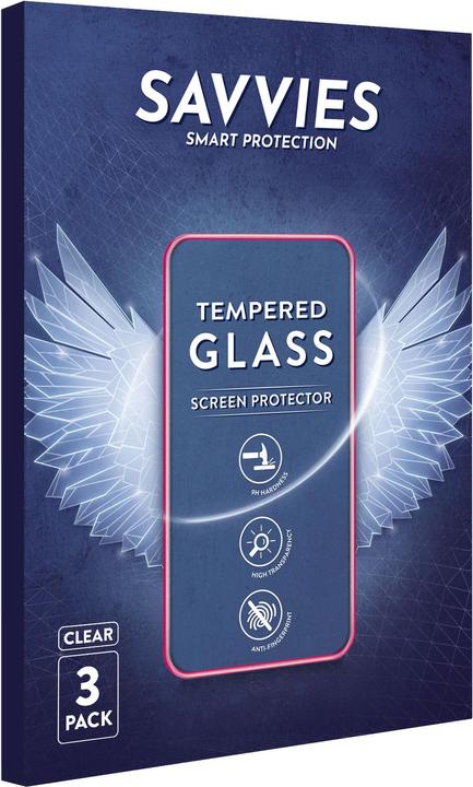 Actual product image Savvies Tempered Glass (3 Piece, Samsung Galaxy A53 5G)