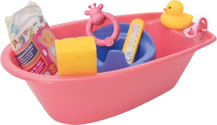 Actual product image Heless Bathtub filled