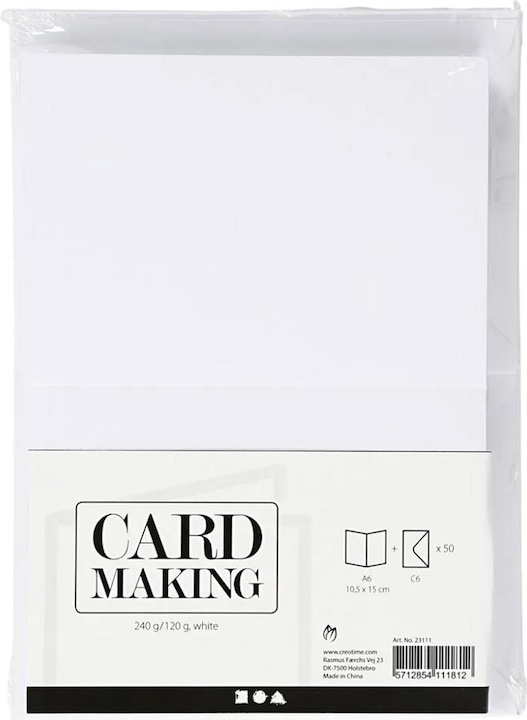 Image du produit Creativ Company Cartes et enveloppes (50 pcs)