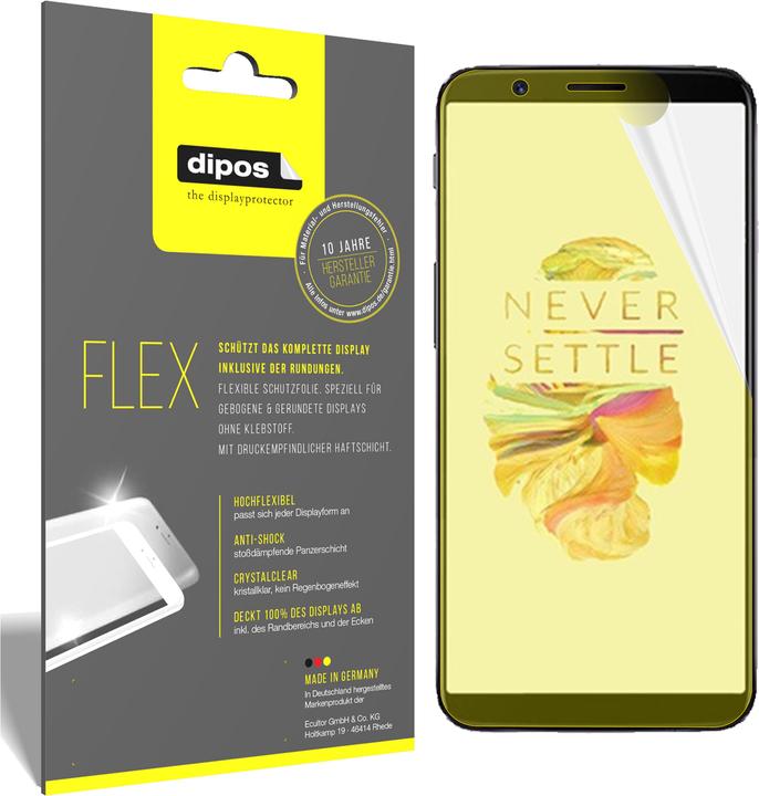 Dipos - 3x Pellicola Protettiva Compatibile Con Oneplus 7t Pellicola Di Protezione 3d Full Cover 4051837454784
