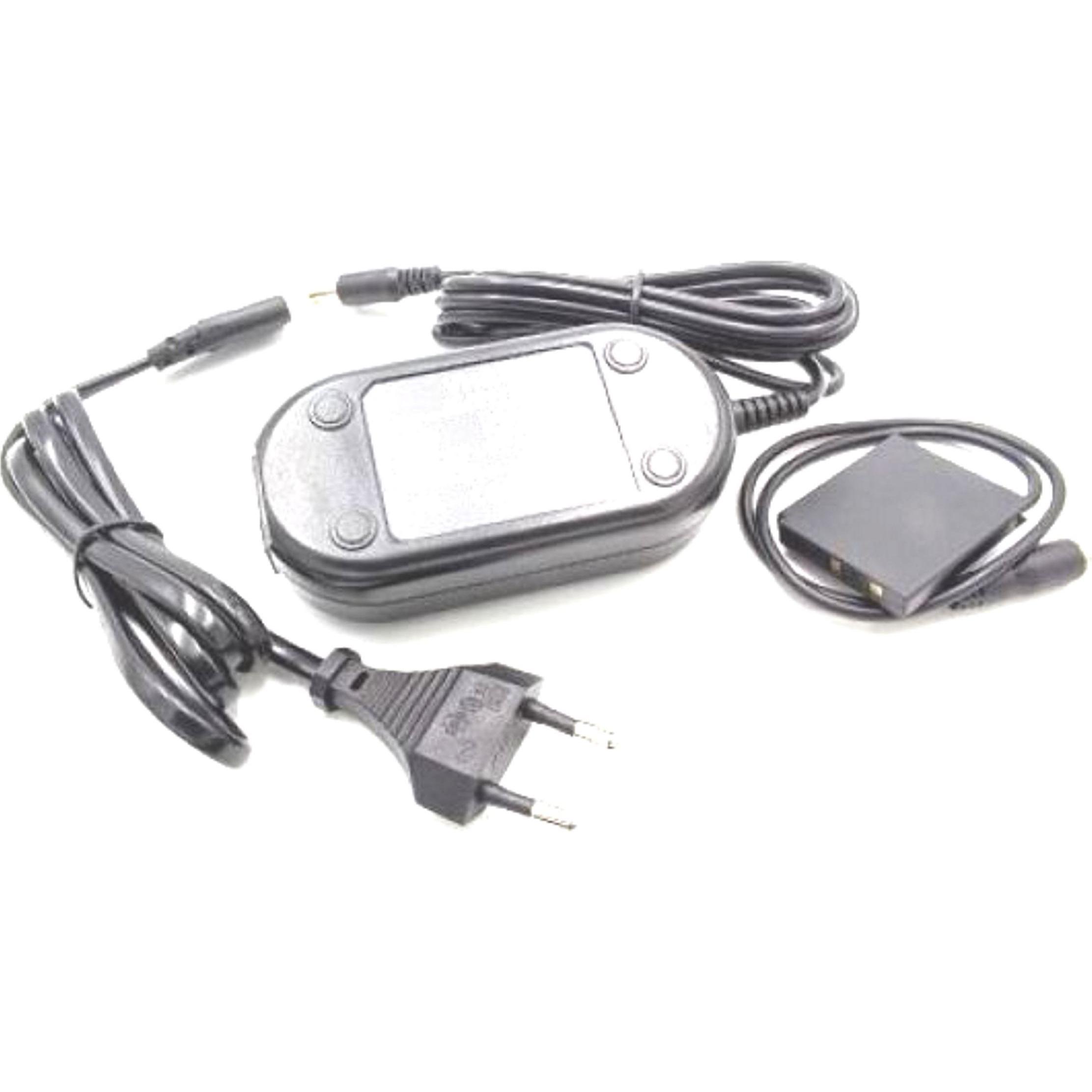 AGI Netzteil-Kuppler kompatibel mit Fuji NP-50 (10 W), Notebook Netzteil, Schwarz