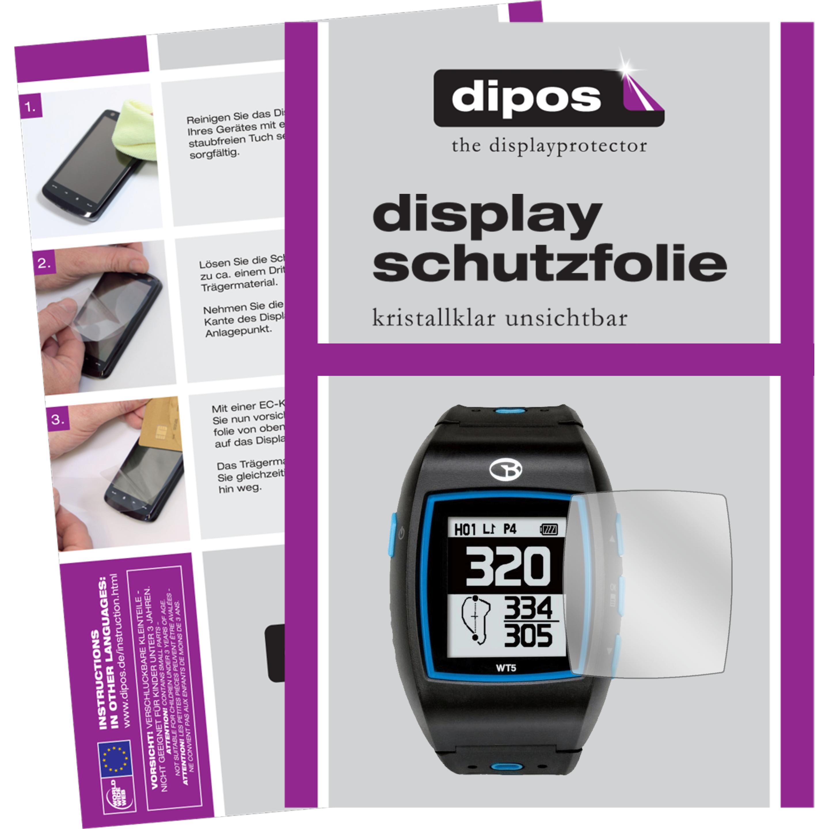 Thumbnail - Dipos Displayschutzfolie Crystalclear, Smartwatch Schutzfolie, Transparent