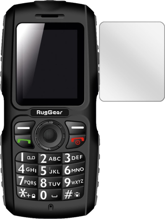 Actual product image Dipos Screen Protector Crystalclear (6 Piece, RugGear RG100)