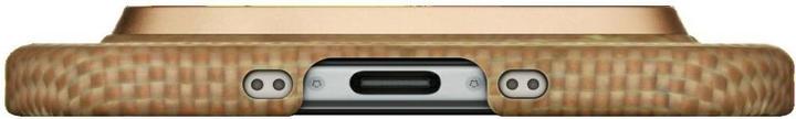 Produktbild Pitaka MagSafe Backcover aus echtem Aramid Ultra-Slim Case Golden Glint (Apple iPhone Air)