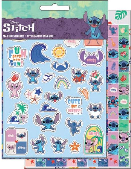 Produktbild Disney Lilo und Stitch 600-teiliger Aufklebersatz