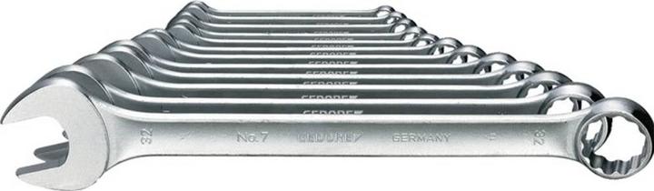 Actual product image Gedore 7-026 Combination spanner set 26 pieces UD profile 6-32 mm (32 mm, 18 mm, 11 mm, 12 mm, 20 mm, 19 mm, 27 mm, 15 mm, 13 mm, 25 mm, 6 mm, 21 mm, 7 mm, 14 mm, 29 mm, 8 mm, 10 mm, 30 mm, 23 mm, 26 mm, 22 mm, 17 mm, 28 mm, 9 mm, 16 mm, 24 mm, 31 mm)