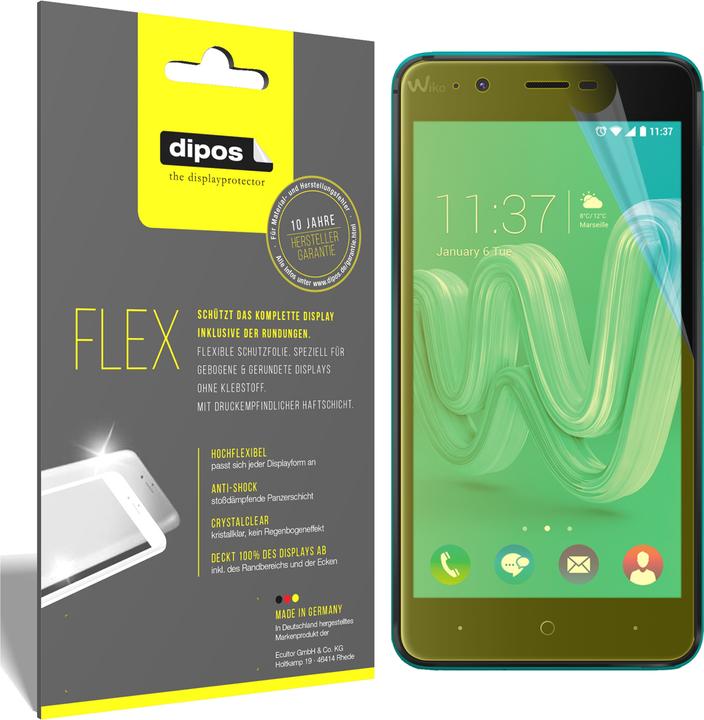 Produktbild Dipos Displayschutzfolie Full-Cover 3D (3 Stk., Wiko Kenny)