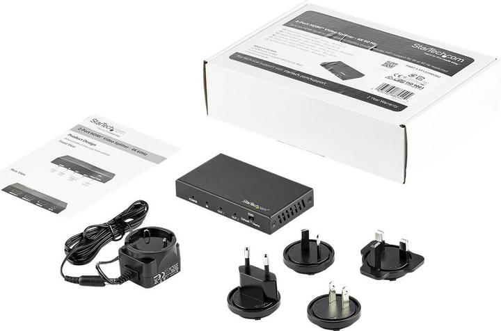 Produktbild StarTech 2 Port HDMI Splitter mit HDR