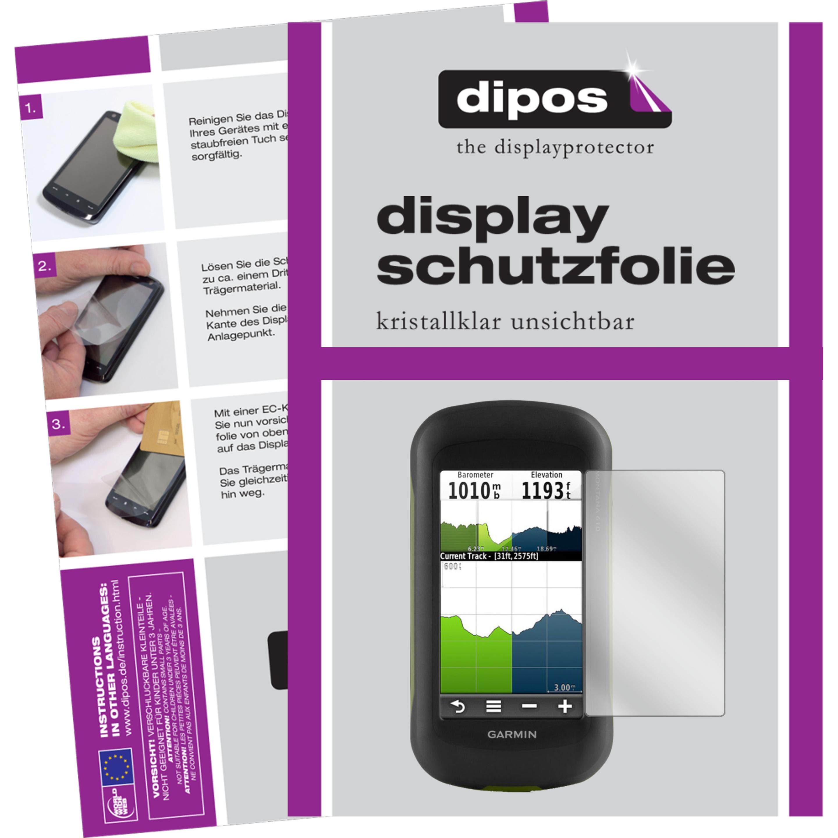 Dipos, Fahrzeug Navigation Zubehör, Displayschutzfolie Crystalclear