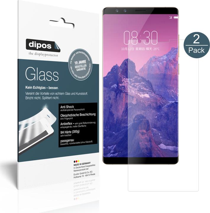 Produktbild Dipos Displayschutz Anti-Shock (2 Stück, ZTE Nubia Z17S)
