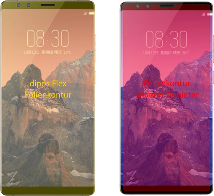 Produktbild Dipos Displayschutzfolie Full-Cover 3D (3 Stk., ZTE Nubia Z17S)