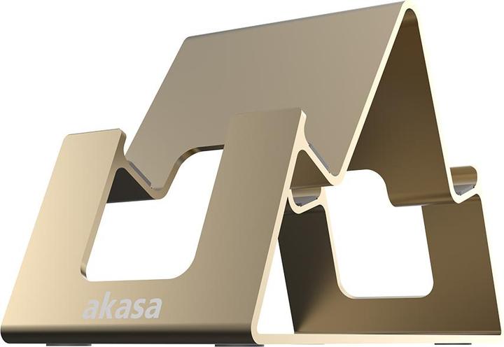 Actual product image Akasa Aries Pico - stojan pro tablet - zlatý