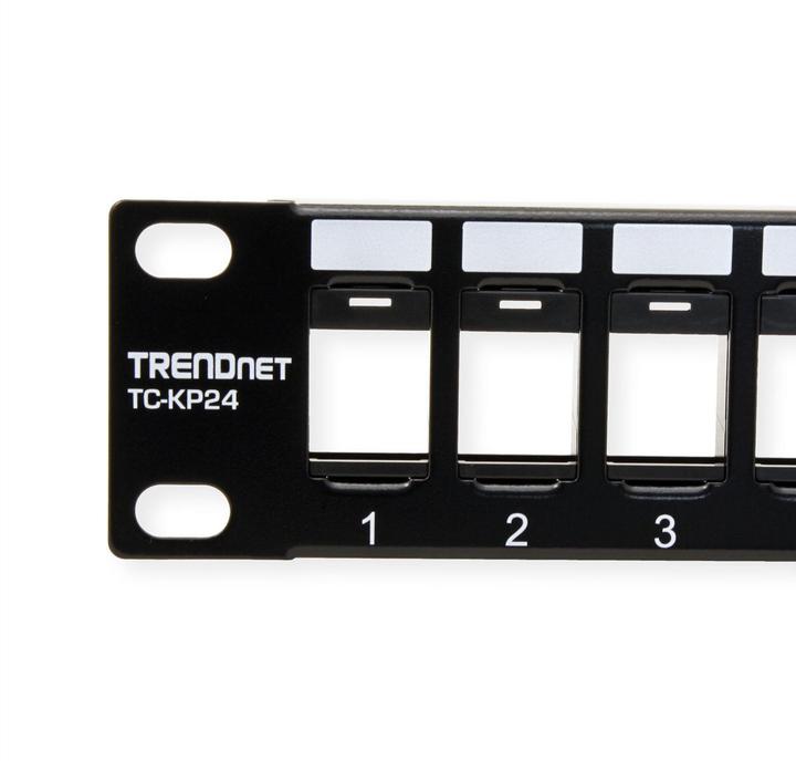 Actual product image Trendnet TC-KP24 patch panel (blank panel)