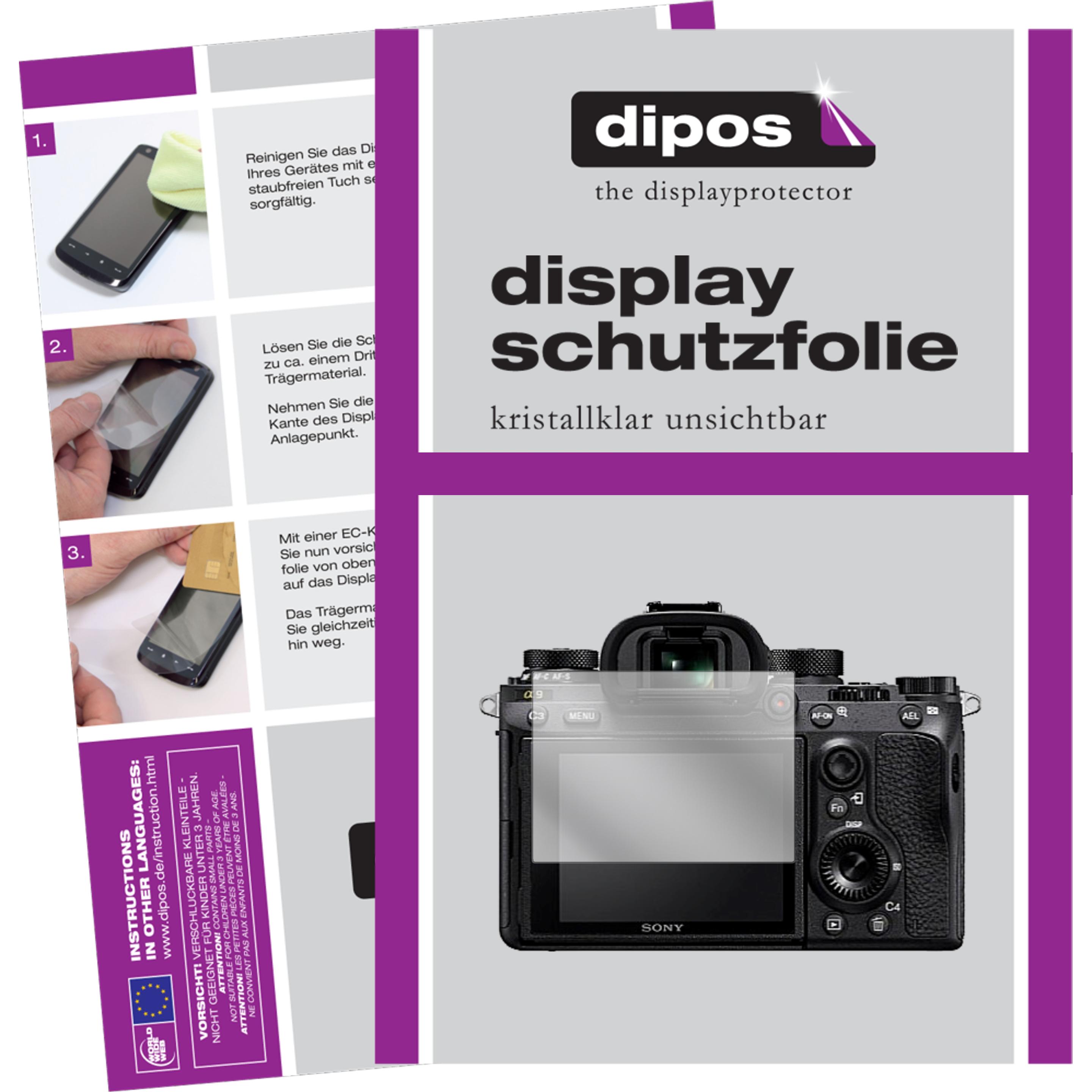 Thumbnail - Dipos Displayschutzfolie Crystalclear (Displayschutz, Alpha 9), Kameraschutz, Transparent