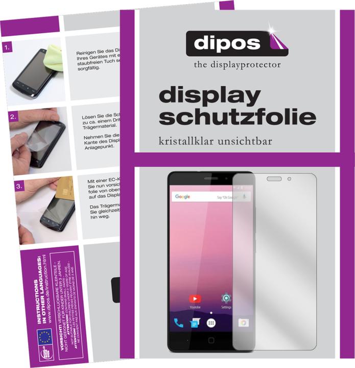 Image du produit Dipos Film de Protection d’écran Crystalclear (2 pièce(s), Vernee Thor E)