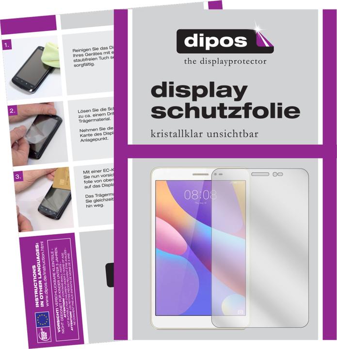 Dipos Pellicola Protettiva Per Huawei MediaPad M3 Lite 10 - 2 Pezzi Crystal Clear Made In Germany
