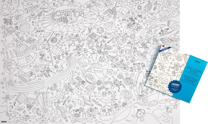 Immagine prodotto OMY Poster da colorare Cosmos (31 x 50 cm)