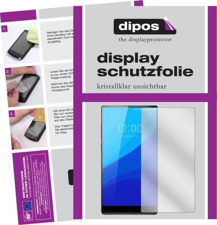 Produktbild Dipos Displayschutzfolie Crystalclear (2 Stück, Umidigi Crystal Plus)