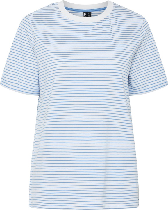 Pieces Pcria Ss Fold Up Tee Stripes Noos Bc (XS)