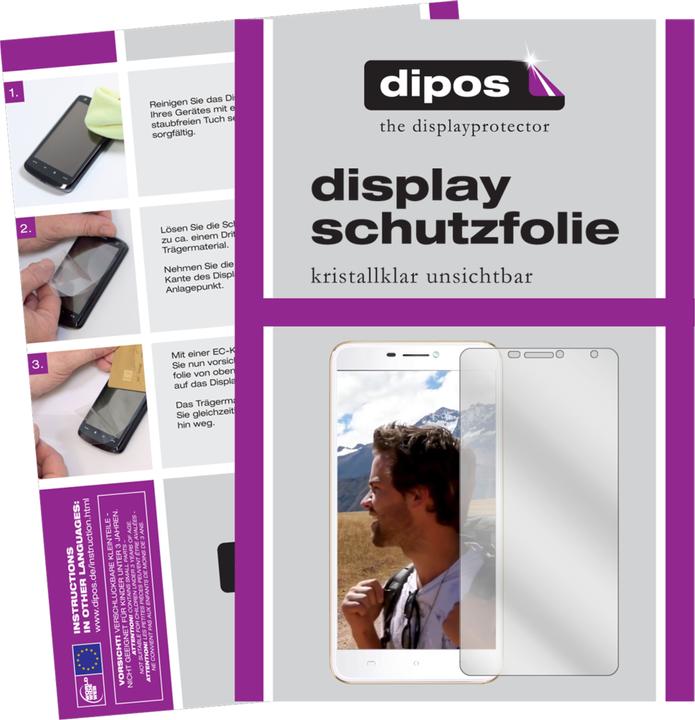 Actual product image Dipos Screen Protector Crystalclear (2 pcs., Cubot Hafury Umax)