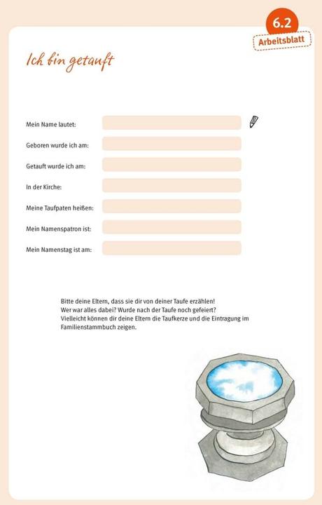 Produktbild Unser Weg zur Erstkommunion, Begleitmappe für Kinder (Deutsch, Marion Gerdes, 2013)