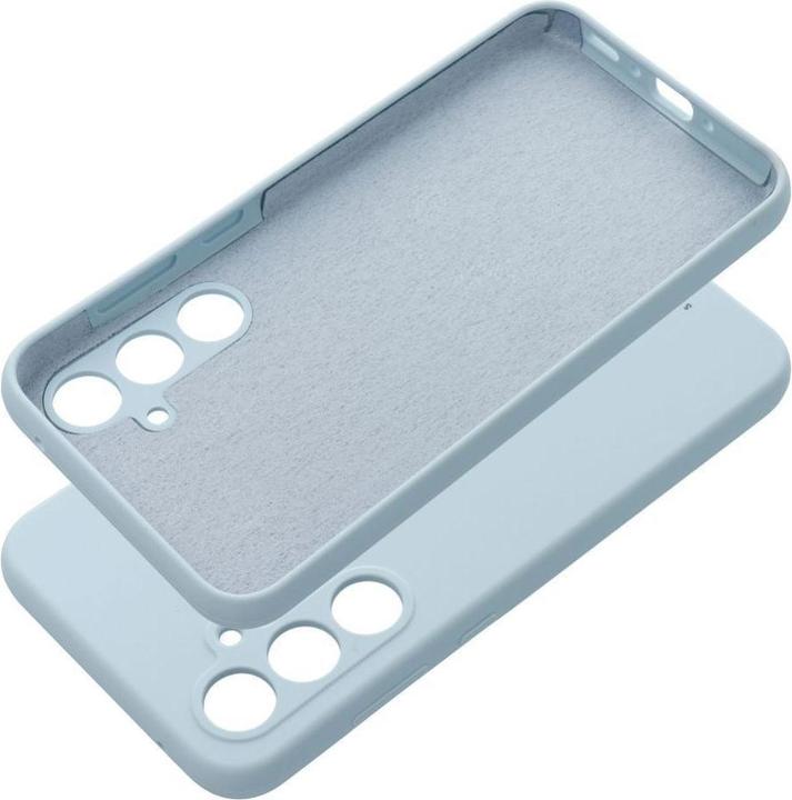 Actual product image Roar Back panel cover case CLOUD SKIN for SAMSUNG A35 5G Light Blue (Samsung Galaxy A35)