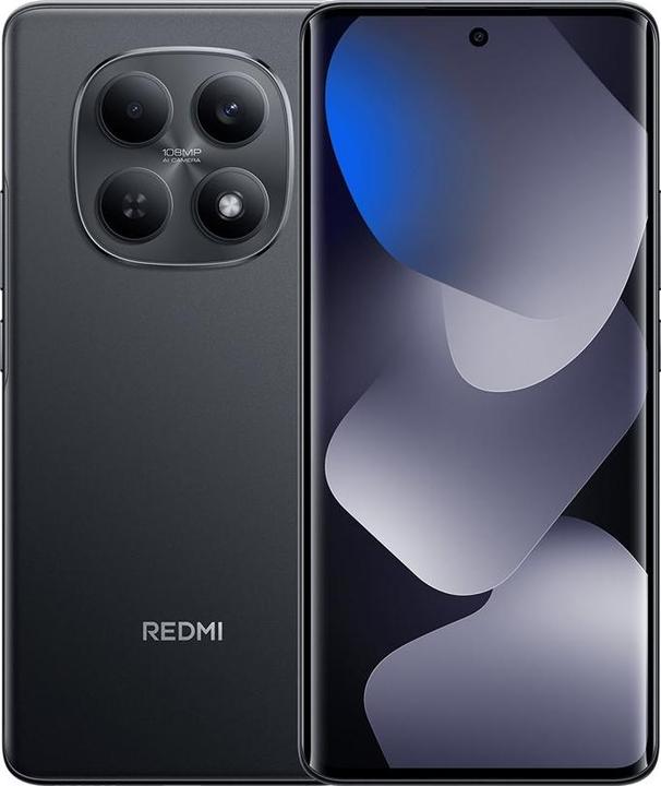 Produktbild Xiaomi Redmi Note 15 (256 GB, Black, 6.77", Hybrid Dual SIM, 4G)