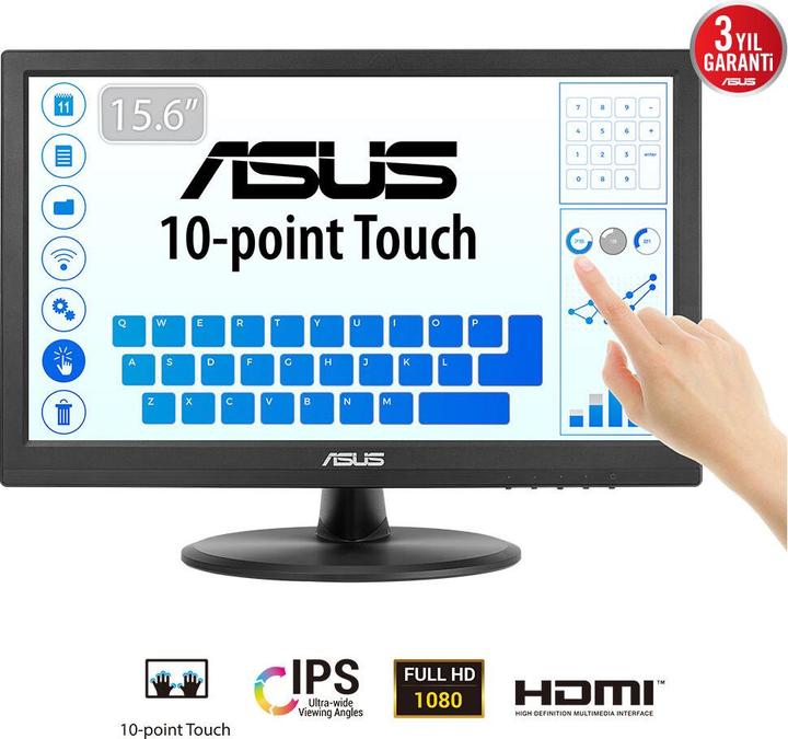 Immagine prodotto ASUS Touch VT169HE (1920 x 1080 pixel, 15.60")