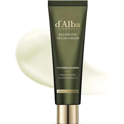 d'Alba, Crema viso, Italian White Truffle Mild Skin Balancing Vegan Cream (Tonico per il viso)