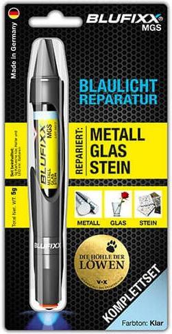 Productafbeelding Blufixx Set metaal, glas + steen (5 g)