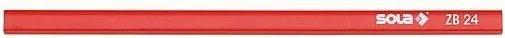 Immagine prodotto Sola 66010120 ZB18 Zimmermannsbleistift 18cm 100 Stück (HB, 100x)