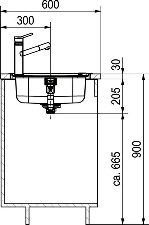 Produktbild Franke Einbauspüle (Einbauspüle, 50 cm, 86 cm)