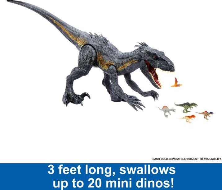 Actual product image Jurassic World Super Colossal Indoraptor