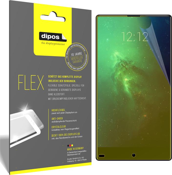 Dipos Displayschutzfolie Full-Cover 3D (3 Stück, VKworld Mix Plus)