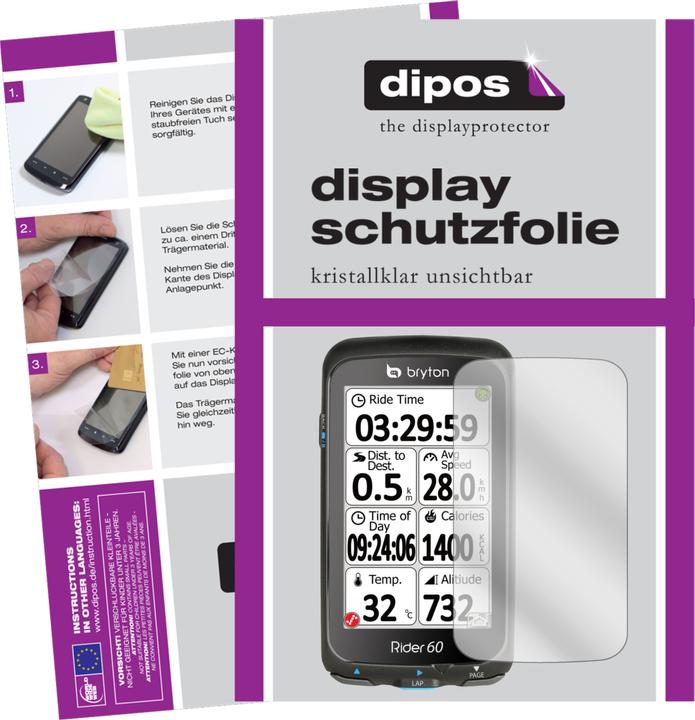 Actual product image Dipos Screen Protector Crystalclear