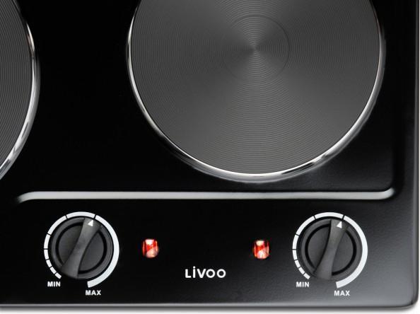 Image du produit Livoo Plaque de cuisson électrique double