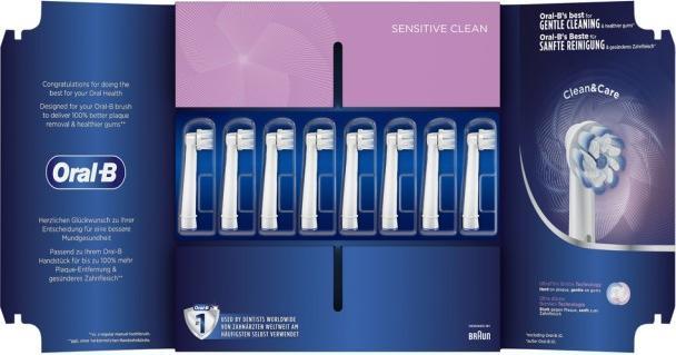Immagine prodotto Oral-B Sensitive Clean Testine Di Ricambio, 8 Pezzi (8 x)