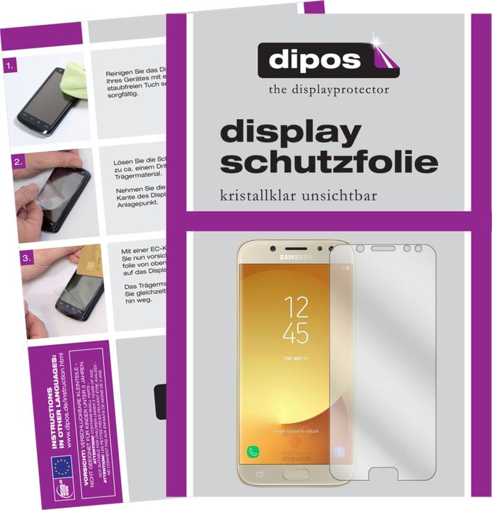 Produktbild Dipos Displayschutzfolie Crystalclear (6 Stk., Samsung Galaxy J5 Pro (2017))