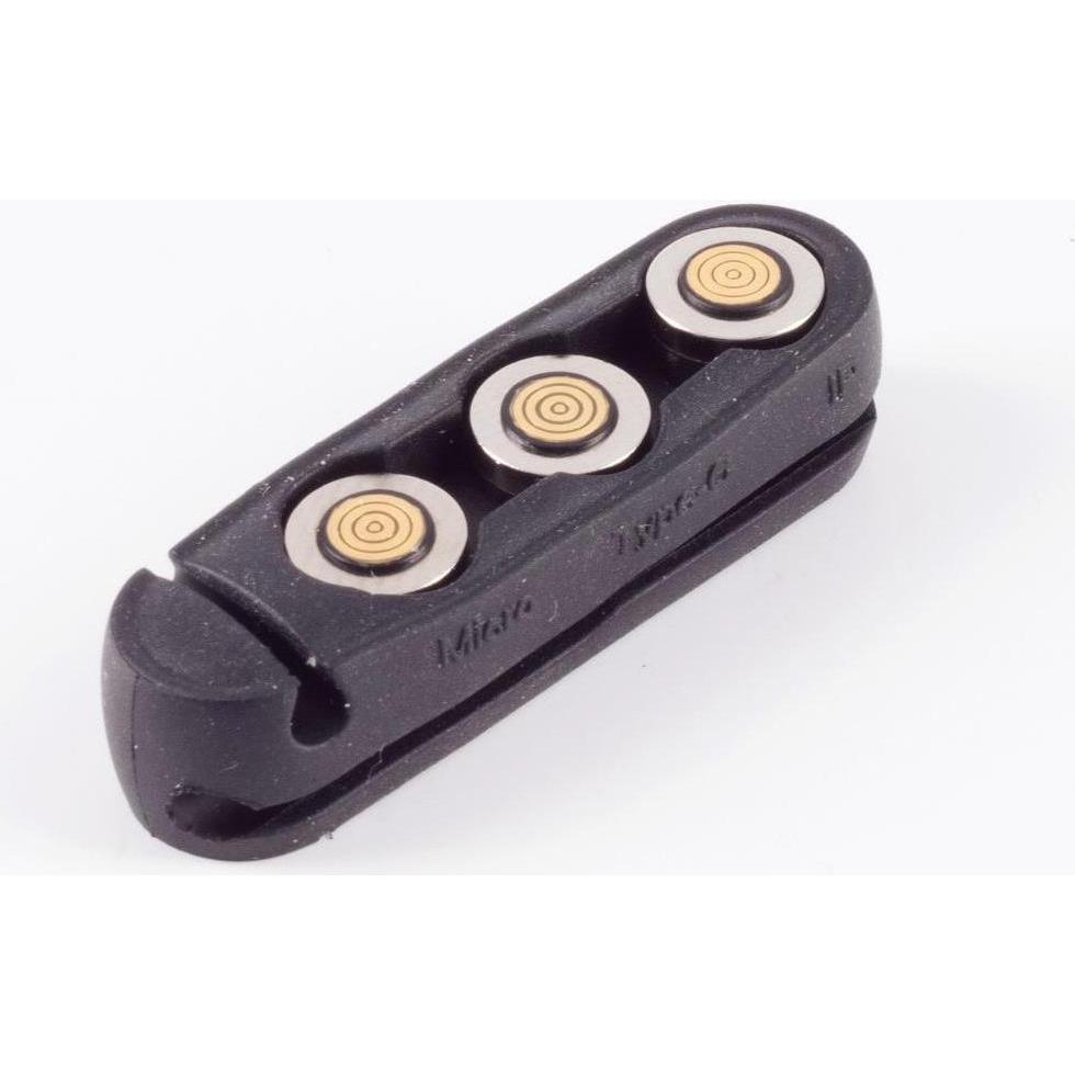 Shiverpeaks S/CONN maximum connectivity Ersatz--7-Pin Magnetstecker Set, 3in1 mit Halter (3 m), Stromkabel