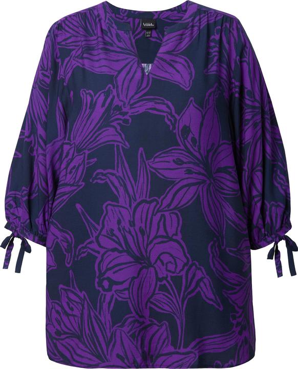 Actual product image Ulla Popken Lily Print Viscose Blouse (50, 52)