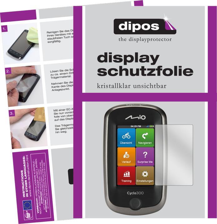 Dipos 3x Displayschutzfolie Für Sigma Rox 10.0 – Kristallklar & Kratzfest