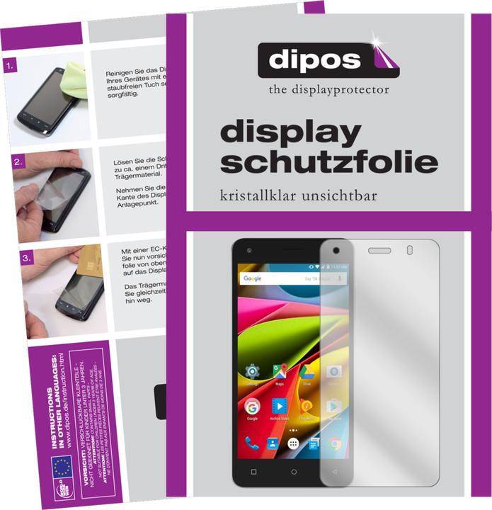 Produktbild Dipos Displayschutzfolie Crystalclear (6 Stk., Archos 50b Cobalt Lite)