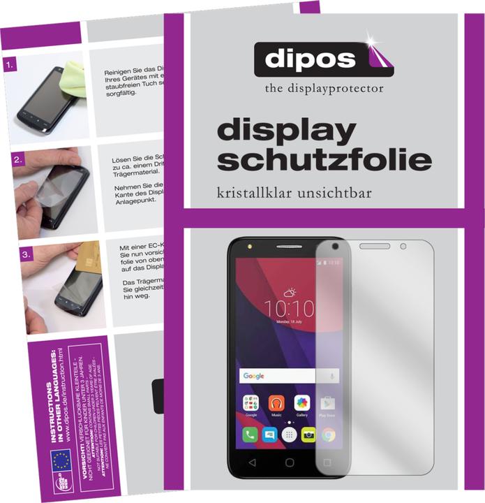 Produktbild Dipos Displayschutzfolie Crystalclear (6 Stk., Alcatel Pixi 4)