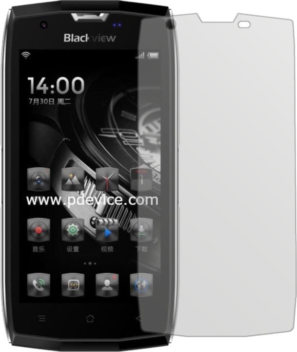 Actual product image Dipos Screen Protector Anti-Glare (2 Piece, Blackview BV7000 Pro)