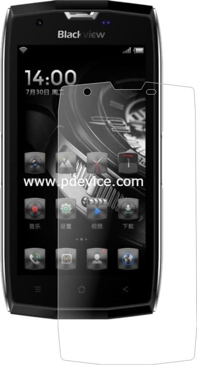 Actual product image Dipos Screen Protector Anti-Shock (2 Piece, Blackview BV7000 Pro)