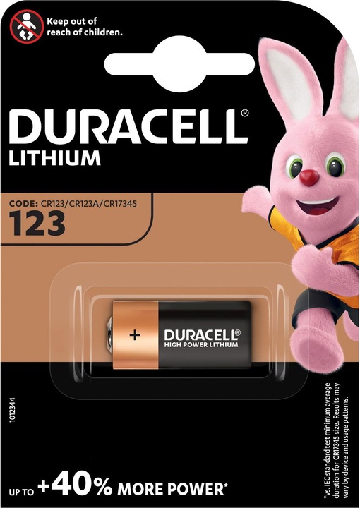 Produktbild Duracell Ultra Foto (1 Stk., CR123A, 1400 mAh)