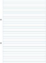 Actual product image Ingold-Biwa 2-hole A4 exercise book, ruled, 500 pieces, product type (A4, Lined, No binding)
